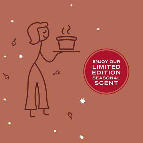 Mrs. MEYER'S CLEAN DAY Liquid Hand Soap, Limited Edition Gingerbread Scent, 12.5 Ounce Bottle