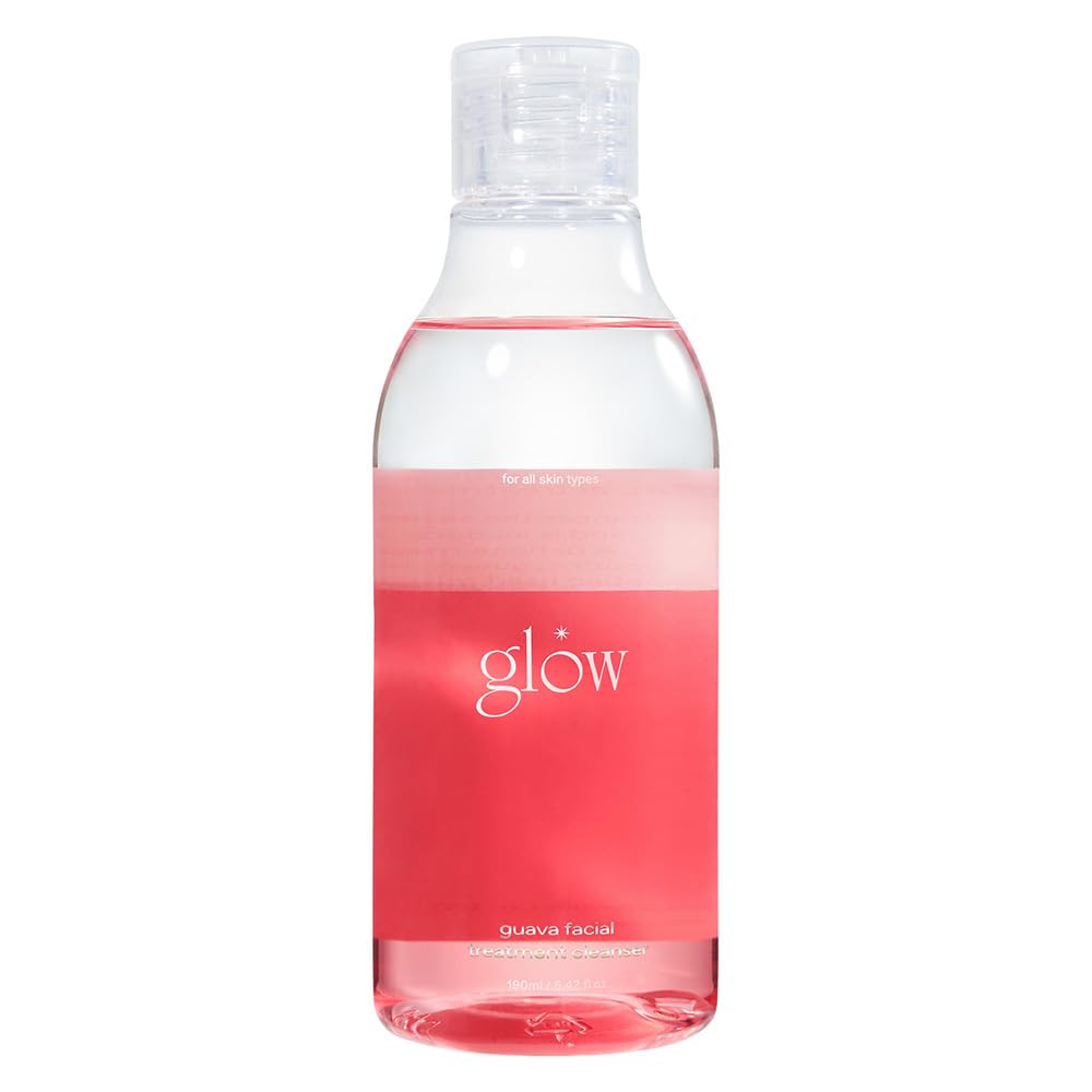 glow guava facial treatment cleanser : Hypoallergenic Face Cleanser & Makeup Remover, Oil-Gel Hybrid, Non-drying, All-in-One Cleanser for Hydration, 6.4 oz