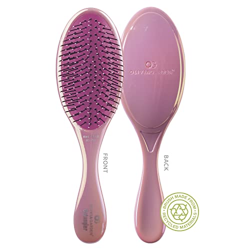 Olivia Garden Aurora Detangler Brush for Medium to Thick Hair - Detangling Brush for Women, Men, Kids