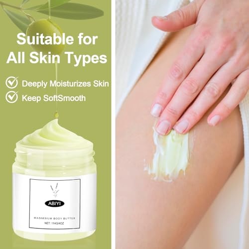 Neuropathy Cream, Magnesium Cream for Neuropathy, Deeply Moisturizes Skin, Suitable for All Skin Types