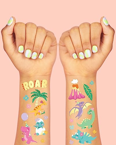 Dinosaur Temporary Tattoos - 38 Styles for Party Favors