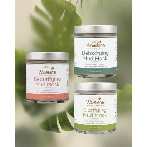 Waxelene Beautifying Mud Mask, With Vitamin A
