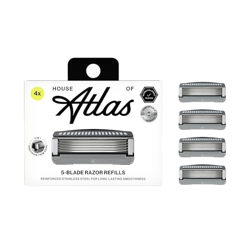 Men's Razor Blade Refills, Precision Trim Edge, 4 Count