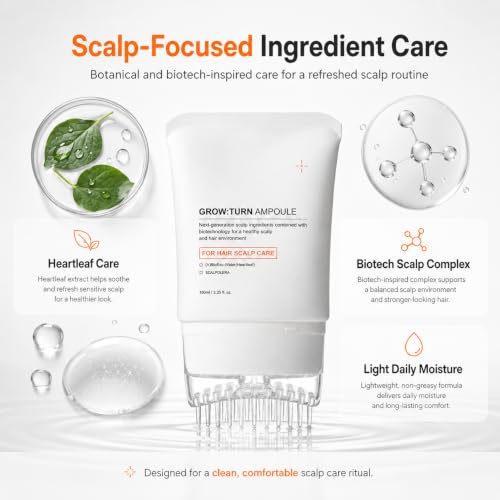 GROWTURN Hair Growth Serum for Thicker, Stronger Hair