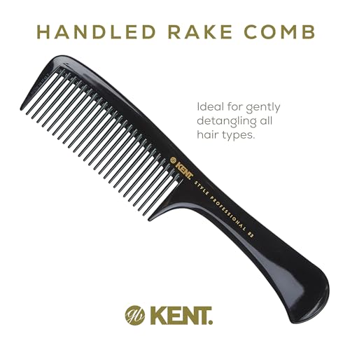 Kent SPC83 Professional Barber Comb - Wide Tooth Detangler