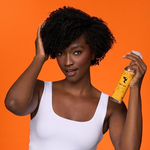 Camille Rose Curl and Detangler Spray ? Liquid Moisture Refresher Spray with Honey, Nettle and Rice Water, Sweet Dew Scent, 8 FL Oz