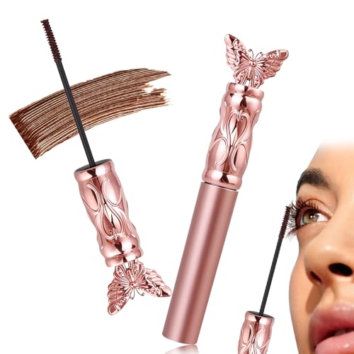 Plman Fine Brush Mascara Brown – Waterproof, Smudge-Proof