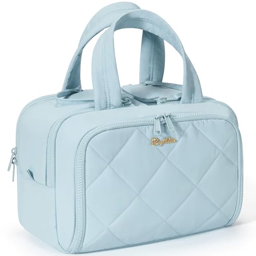 Large Waterproof Quilted Toiletry Bag for Women | Bagstellar
