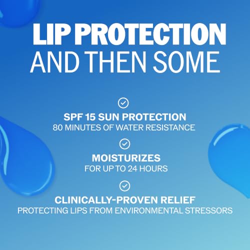 ChapStick Moisture + SPF 15 Lip Balm 12-Pack Unflavored, 0.15 Oz Each