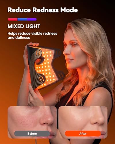 FDA-Cleared LED Face Mask for Acne & Wrinkle Care - MICEYLIVE
