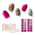NAILOG Semi Cured Gel Nail Strips 34pcs - Jungle Design