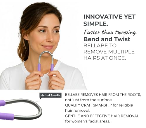 Spring Facial Hair Remover for Women - Chin & Upper Lip