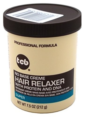 TCB No Base Hair Relaxer Creme Super 7.5oz