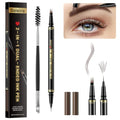 Soleira Waterproof Eyebrow Pen with 4-Tip Microblading Brush