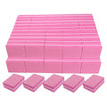 Mini Nail Buffers 100 Pack - 100/180 Grit for Acrylic & Natural Nails
