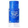 Blue Glitter Makeup Stick for Hair, Face & Body – Chunky Sparkle