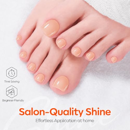 Modelones Nail Strengthener & Growth Polish - Natural Nude 15ml