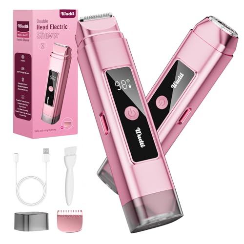 Dual Head Electric Bikini Trimmer for Women - IPX7 Waterproof