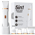 5-in-1 Electric Bikini Trimmer for Women - Waterproof, USB-C Rechargeable