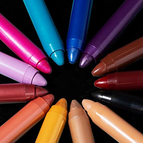 wet n wild Color Icon Cream Eyeliner Eyeshadow Multi-Stick, Moisturizing, Nourishing Velvety Cream-to-Powder Buildable & Blendable Formula, Cruelty-Free & Vegan - Born To Flirt