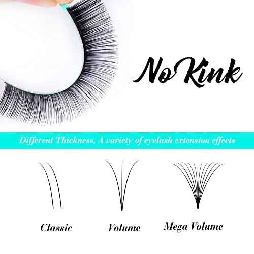 Eyelash Extensions 0.05 C CC D DD J B L Curl 8-14mm Lash Extensions Supplies Individual Lashes Premium Silk Volume & Classic Lash Soft Matte Dark Professional Eyelashes Extension (0.05-D-8-14 Mixed)