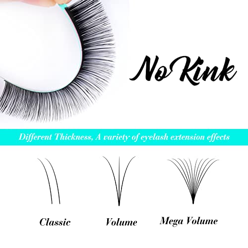 VAVALASH D-0.05 / 8-14mm Mixed Eyelash Extensions - Premium Silk, Natural Look