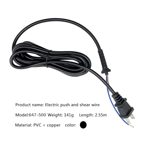 647-500 Clipper Cord Replacement WAHL Fits Senior, 5Star Senior, Designer, Super Taper, Sterling, Magic Clip, Balding, Icon, Legend,Taper 200, Pro Basic and Pilot Clippers 00647-500 Hair clipper cable