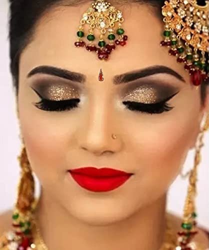 Multicolour Stone Bindi Sticker Book - 372 Mix Size Bindis