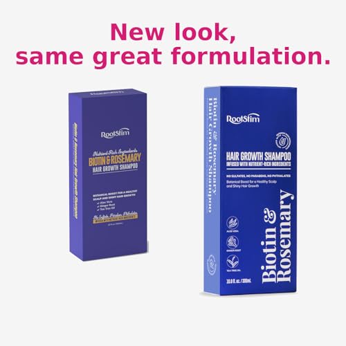 RootStim Hair Growth Shampoo - Biotin & Rosemary for Men & Women
