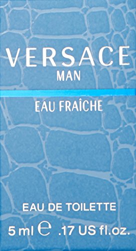 Versace Man Eau Fraiche Eau de Toilette Mini Travel Cologne - 0.17 oz