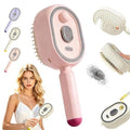 Electric 3-in-1 Hair Care Comb with Mist Sprayer & Massager