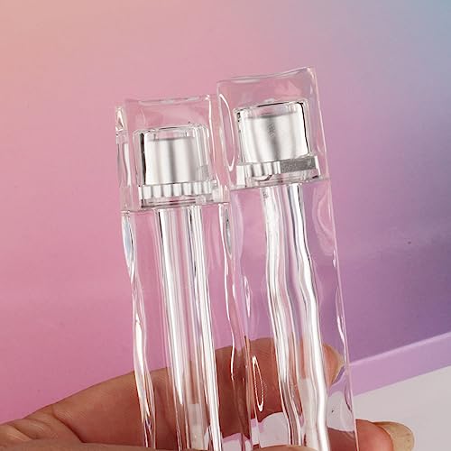 COSIDEA 10PCS 4ML Clear Lip Gloss Tubes with Wand Applicator