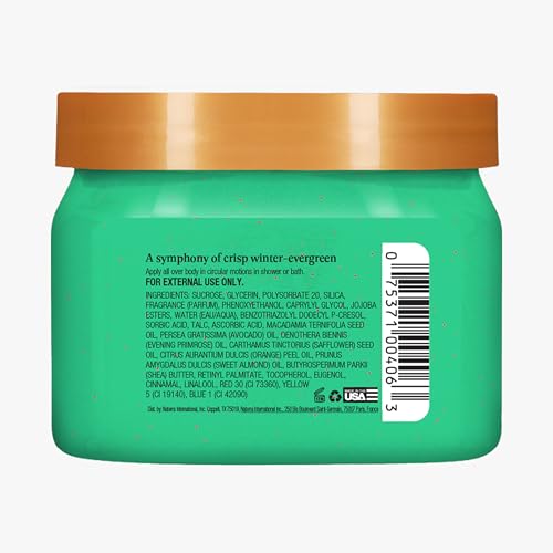 Tree Hut Mistletoe Magic Shea Sugar Scrub, Exfoliating & Hydrating Body Scrub with Shea Butter, 18 oz