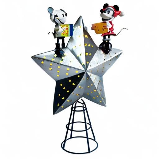 Disney Mickey and Minnie Mouse Light-Up Tree Topper