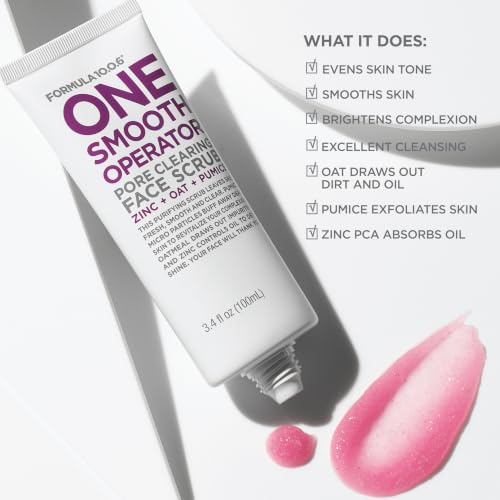 Formula 10.0.6 One Smooth Operator Pore Clearing Face Scrub 3.4oz