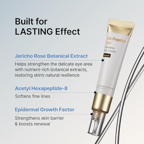 Silk Peptides EGF Eye Cream – Puffiness & Fine Lines
