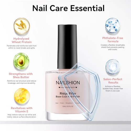 Ridge Filler Base Coat 3-in-1 Nail Strengthener