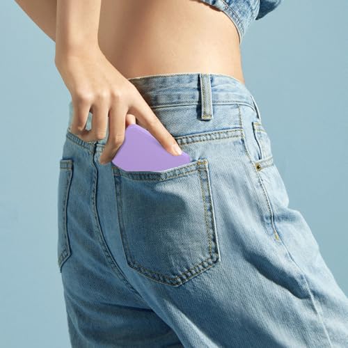 Kintion Rechargeable Pocket Makeup Mirror with 3 Color Lighting
