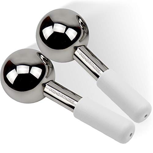 Ice Globes for Facials – Stainless Steel Cooling Roller