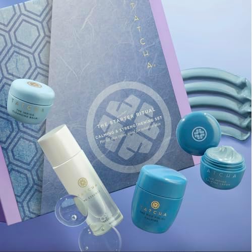 Tatcha The Starter Ritual Set - Soothing for Sensitive Skin | 2 Week Introductory Set | $93 Value