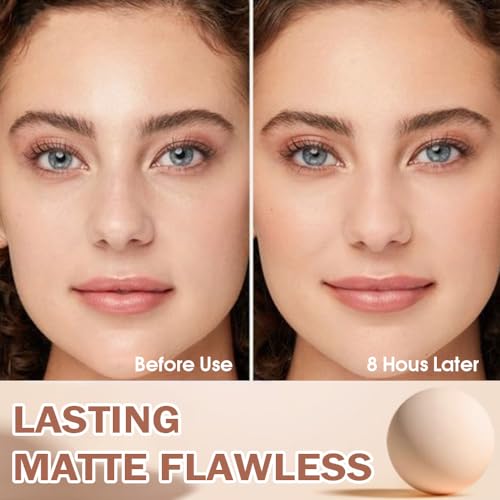 Matte Face Powder Compact - Oil Control Setting Powder, 0.35oz