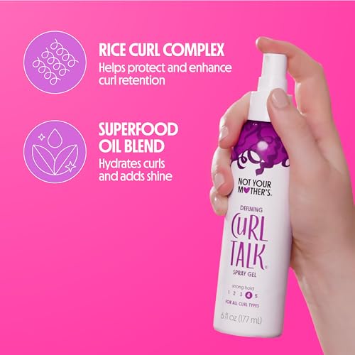 Not Your Mother's Curl Talk 2-Pack - Spray Gel & Strengthening Oil