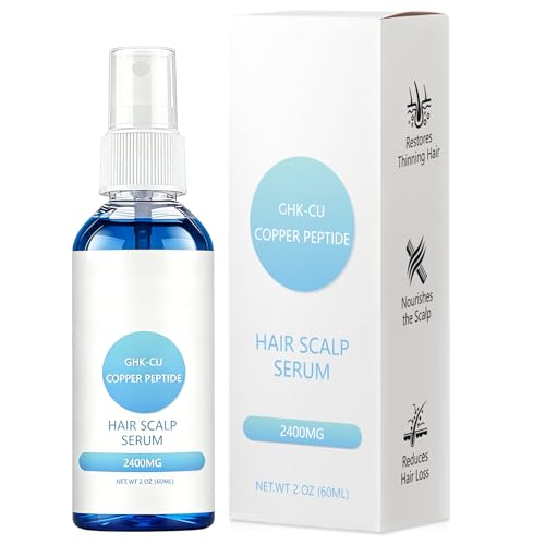 GHK-Cu Peptide Hair Growth Serum - 2400mg Copper