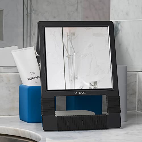 TASALON Hand Mirror with Silicone Handle - Shatterproof