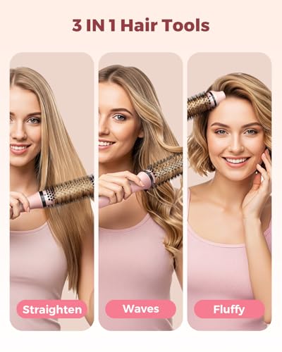Bopcal 1.5" Dual Voltage Heated Round Brush - 6 Heat Settings