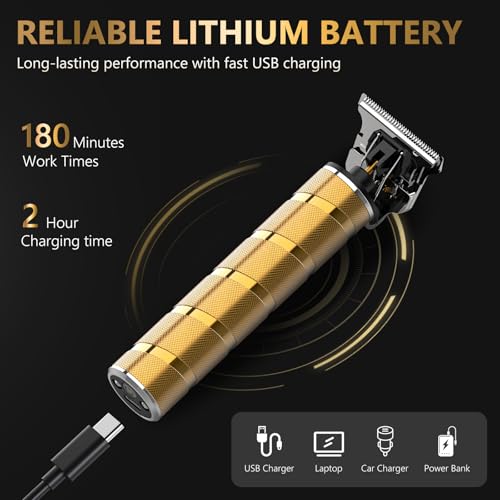 Ufree Professional Beard Trimmer for Men, T-Blade