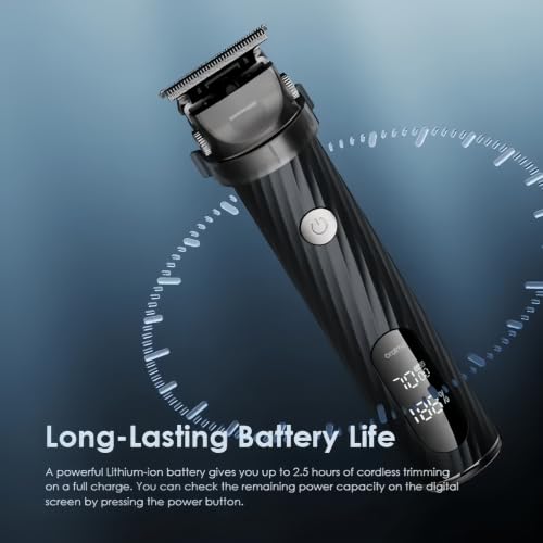 Oraimo Electric Beard Trimmer for Men - Adjustable & Long Battery Life