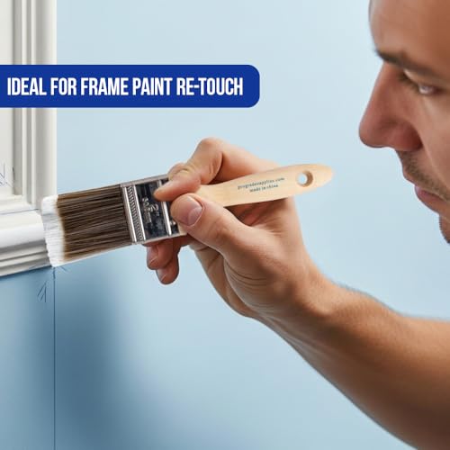 Pro Grade 5-Piece Paint Brush Set for Walls & Trim