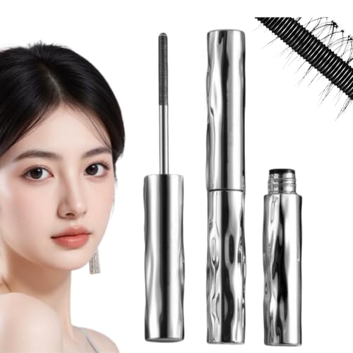 Waterproof 3D Curling Mascara with Metal Wand - Black, 2 Pack