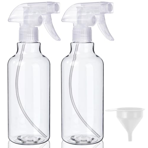 16.9 Oz Spray Bottles 2-Pack Heavy Duty Mist & Stream